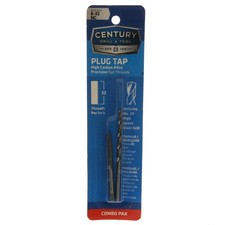 Century Drill Tool 95305 8-32 NC Plug Tap 29 HSS Drill Bit Combo Pak
