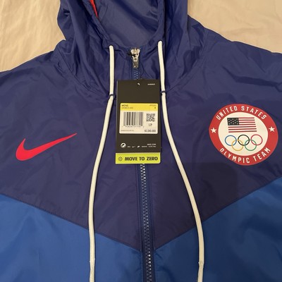 Nike Sportswear Team USA 2020 Windrunner Olympic Jacket CK5813-455 Men Small NWT