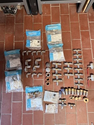 Wavin Tigris / Optiline Pressfittings - Großes Set - Neuwertig