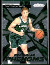 2018-19 Panini Prizm #9 Donte DiVincenzo Freshman Phenoms Milwaukee Bucks