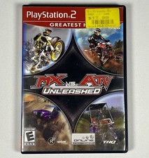 MX Vs. ATV Unleashed PlayStation 2 PS2 Greatest Hits Edition Tested
