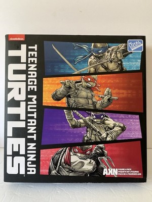 AXN Nickelodeon Teenage Mutant Ninja Turtles Black & White 4 Figure 2023 TMNT
