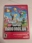New Super Mario Bros. Wii (Nintendo Wii, 2009) CIB Complete Tested Working