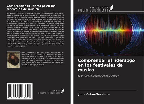 June Calvo-Soraluze | Comprender El Liderazgo En Los Festivales De MúSica | Buch-image