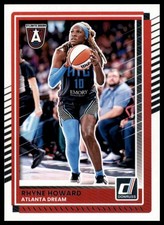 2025 Donruss WNBA Rhyne Howard 73 Atlanta Dream