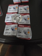 6pc 20W MR11 12V 20w MR11-12V Halogen FL 30 degree flood GZ4 BASE SATCO