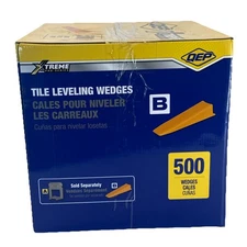 QEP Xtreme Tile Leveling System Part B Wedges 500 Pack