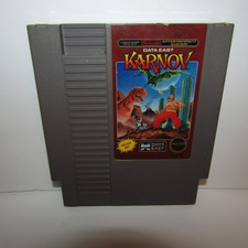 Karnov Nintendo NES Video Game Cartridge Only Tested and Working Clean Pins