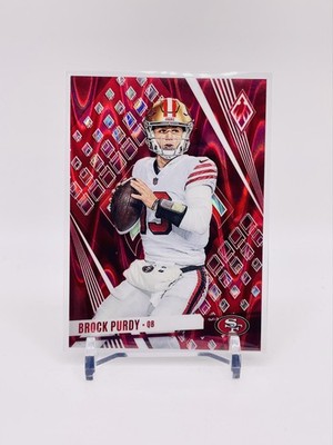2023 Panini Phoenix - Brock Purdy #6 Red Seismic /199 SP Variation