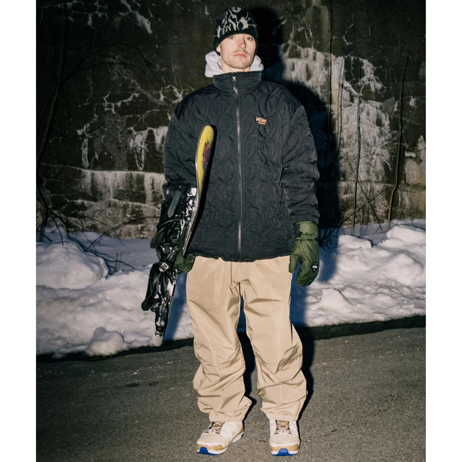 Howl Supply Men's Nowhere Snowboard Pants in Putty Size XL