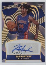 2024-25 Panini Revolution Rookie Infinite 10/25 Bobi Klintman #RA-BOB Auto 10vb