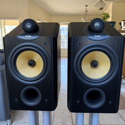 B&W Bowers & Wilkins CDM 1NT Speakers, matching pair, great sound