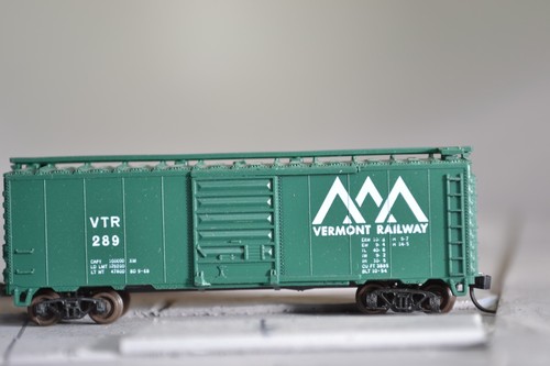 33212 Escala N ATLAS 40' VAGÓN DE CAJA VTR VERMONT FERROCARRIL | Zustand: Used