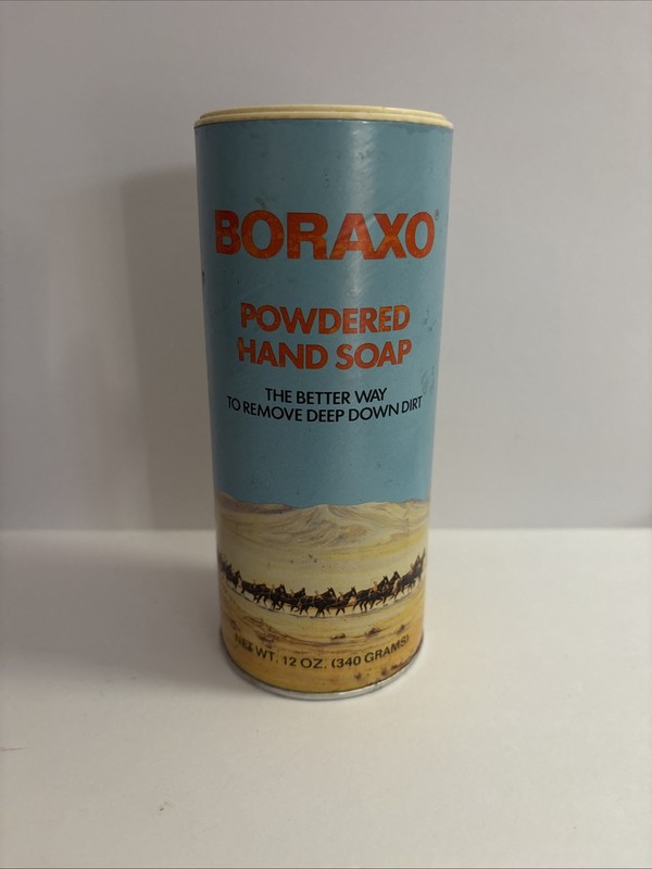 Vintage 1988 Dial Boraxo Powdered Hand Soap 12 Oz