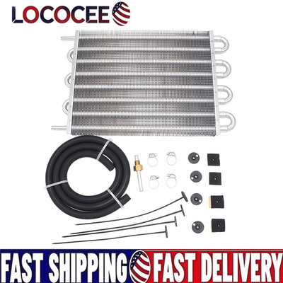 UNIVERSAL TRANSMISSION OIL COOLER KIT 8 PASS TUBE AND FIN OIL COOLER KIT OC-1405