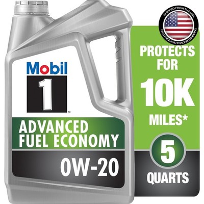 1 Advanced 0W-20 Full Synthetic Motor Oil - 5 Quart Engine Protector