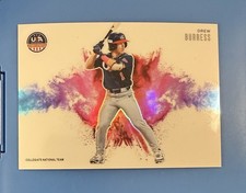 2026 Panini USA Baseball Stars and Stripes Prizm Color Blast #3 Drew Burress