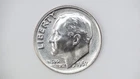 1967 Roosevelt Dime BU Uncirculated Struck Through Grease Error *FREE SHIPPING**