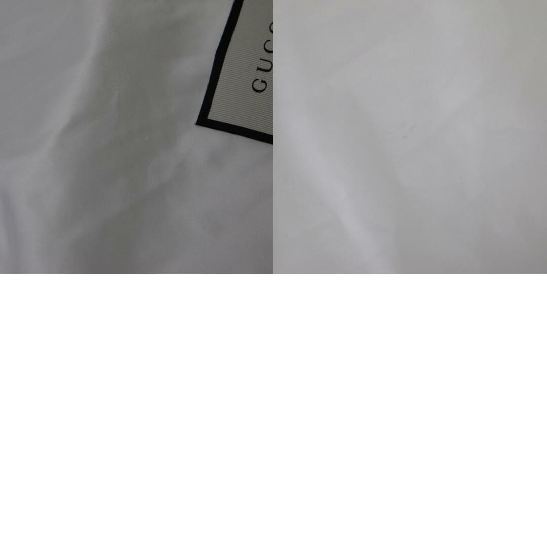 GUCCI Silver Triangle Chicken Motif Handbag Clutch Glitter Used thumbnail 10