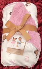 Little Muffincales Plush Baby Blanket