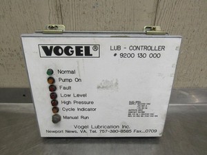 Vogel #9200-130-000 Oil Lube Lubrication Pump System Controller Control Module