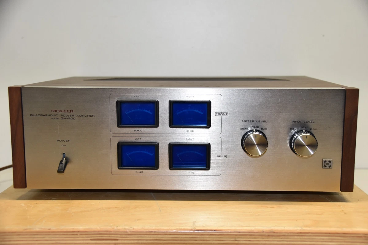 Pioneer QM‑800 Quadraphonic Power Amplifier Endstufe technisch & optisch in TOP
