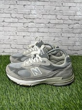 New Balance Mens 993 Grey / White Size 9 Made In Usa