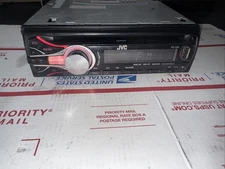 JVC KD-S39 Car CD Receiver Stereo iPhone, Pandora, Dual Aux Car Radio