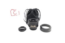 Nikon 35mm Prime Lens F1.8G AF-S DX SWM Very Sharp Portrait, Good REFURBISHED