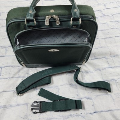 Samsonite Travel Bag Carry On Overnight Tote Green Retro VINTAGE Y2K UNUSED 
