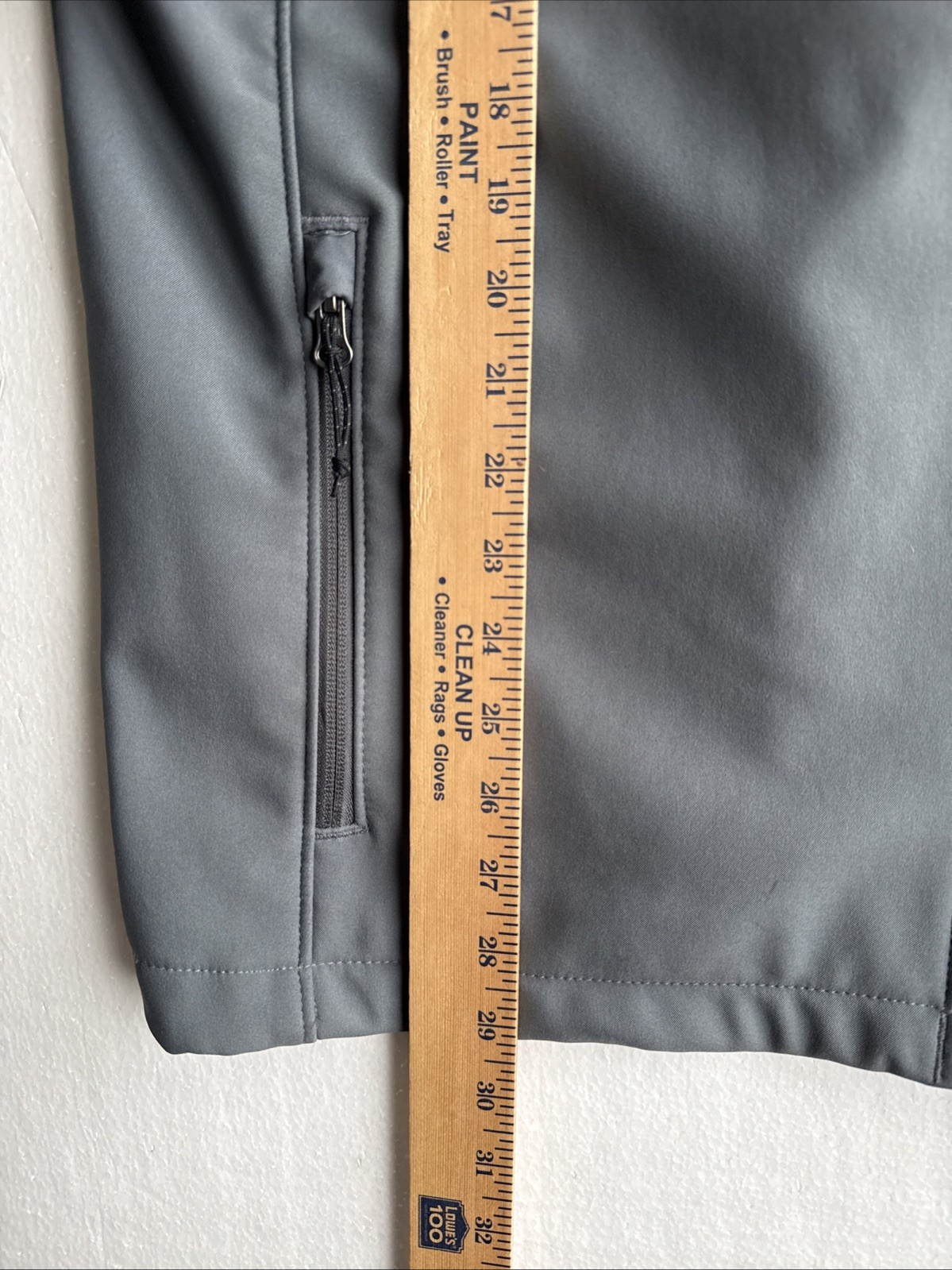 Columbia Jacket Full Zip Ascender Softshell Gray … - image 9