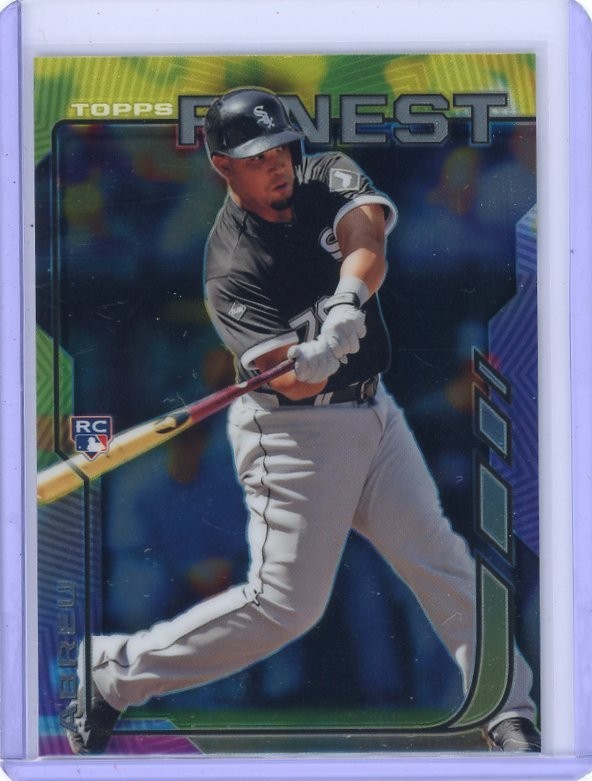 2014 Topps Finest Jose Abreu Rookie Chicago White Sox T1