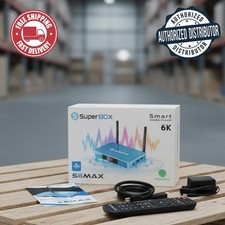 Super Box S6 MAX - Authorized Distributor - Free Shipping - Open Box Used item
