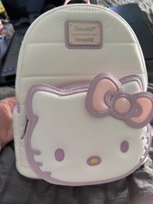 Loungefly Sanrio Exclusive Hello Kitty Quilted Texture Mini Backpack
