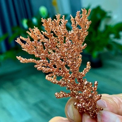 27G Rare!! iridescent Native Copper crystal mineral specimen