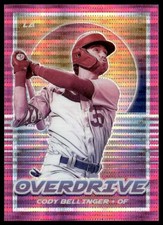 2021 Panini Chronicles #19 Cody Bellinger Overdrive Pink Pulsar