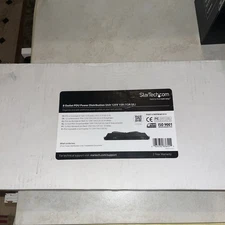 NEW StarTech RKPW081915 StarTech 19in 1U 8 Outlet PDU Power Distribution Unit