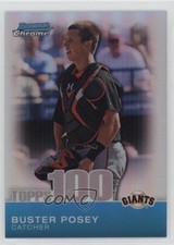 2010 Bowman Chrome Topps 100 Prospects Refractor 38/499 Buster Posey #TPC20 1u6