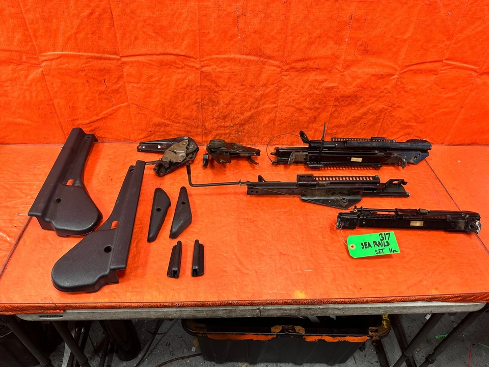 90-91 HONDA CIVIC HATCHBACK - JUEGO DE RIELES DE ASIENTO - SOPORTE DESLIZANTE RIELES IZQUIERDO Y DERECHO Foto 2 de 4