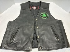 Milwaukee Leather Vest Proud Irish Biker Motorcycle
