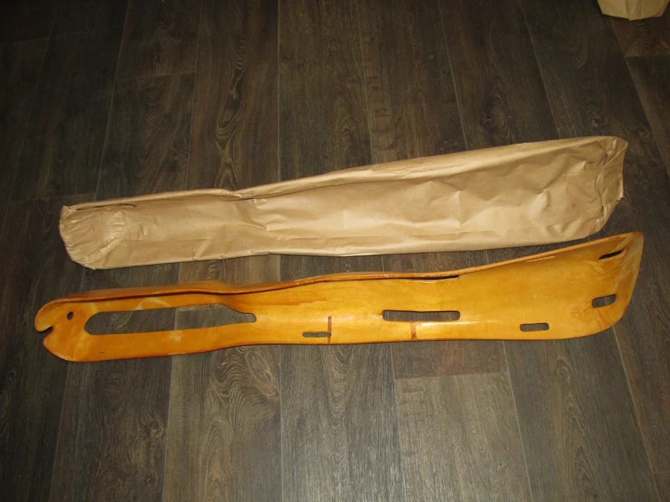 Eames Molded Plywood Leg Splint IN Wrapper ARTEK-PASCOE, AALTO,U.S.,S2-1790,WWII - Image 4 of 4