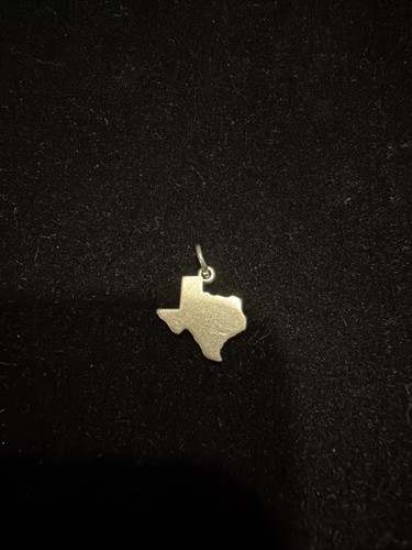Retired & Rare James Avery Sterling Silver State Of Texas Charm Sterling