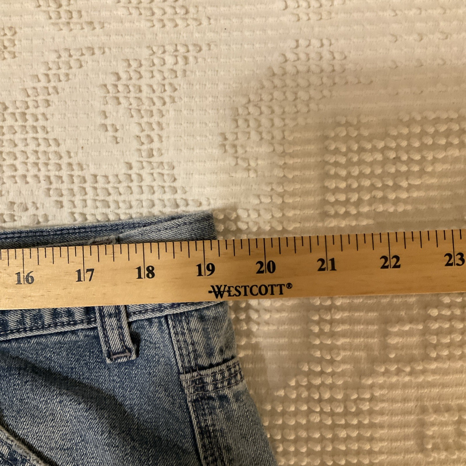 LEVIS SILVERTAB - Men’s Vintage Y2K Carpenter Blue Jean Shorts 1234 thumbnail 7