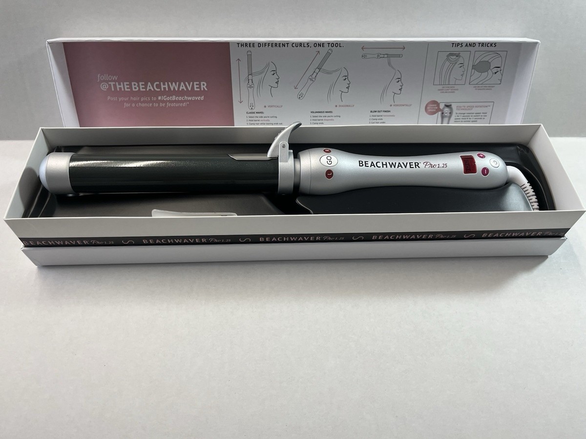 Beachwaver Pro S 1.25 Ceramic Rotating Curling Iron 1.25 