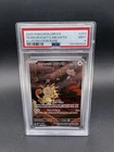 Team Rocket's Meowth 203/182 Illustration Rare Pokemon PSA 9