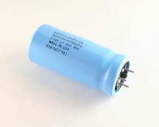 New 2 pcs of CDE 1200uF 200V Large Can Aluminum Electrolytic Capacitor DC mfd