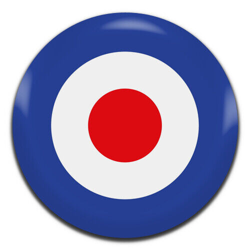 Mod Target 60s Retro 25mm / 1 Inch D Pin Button Badge