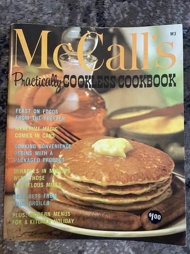 McCALLs Cookbooks Vintage Salads,Cakes, Practically Cookless 1965 3,4,5 Lot of 3 - Foto 2 di 10