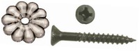 Ap Products 012-rtwr100 White Rosettes With Screw - Pack Of 100 Ap Products 012-rtwr100 White Rosettes With Screw - Pack Of 100