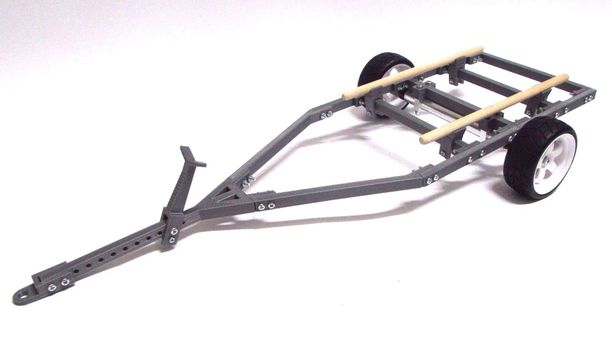 Remote control boat with sale trailer